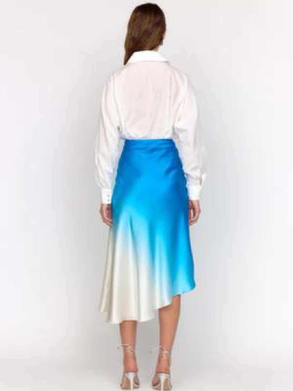 Christy Lynn Josie Skirt Blue Dip Dye - Picture 2 of 11